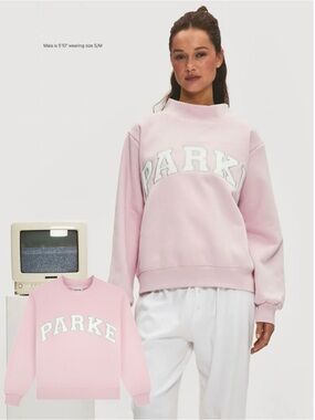 PARKE SOLD OUT Varsity Mockneck Sprinkle + White